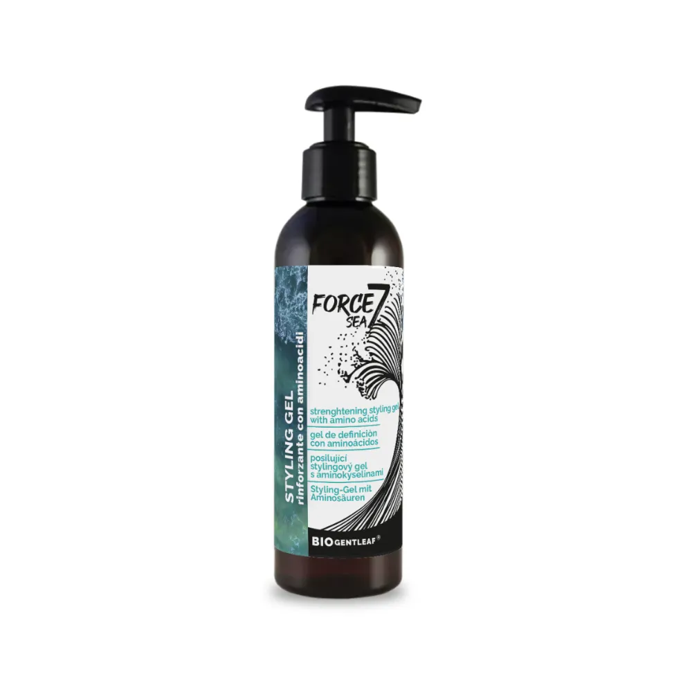 Biogentleaf Force 7 Sea Gel Fijador Para Rizos 200ml Biogentleaf Force 7 Sea Gel Fijador Para Rizos 200ml